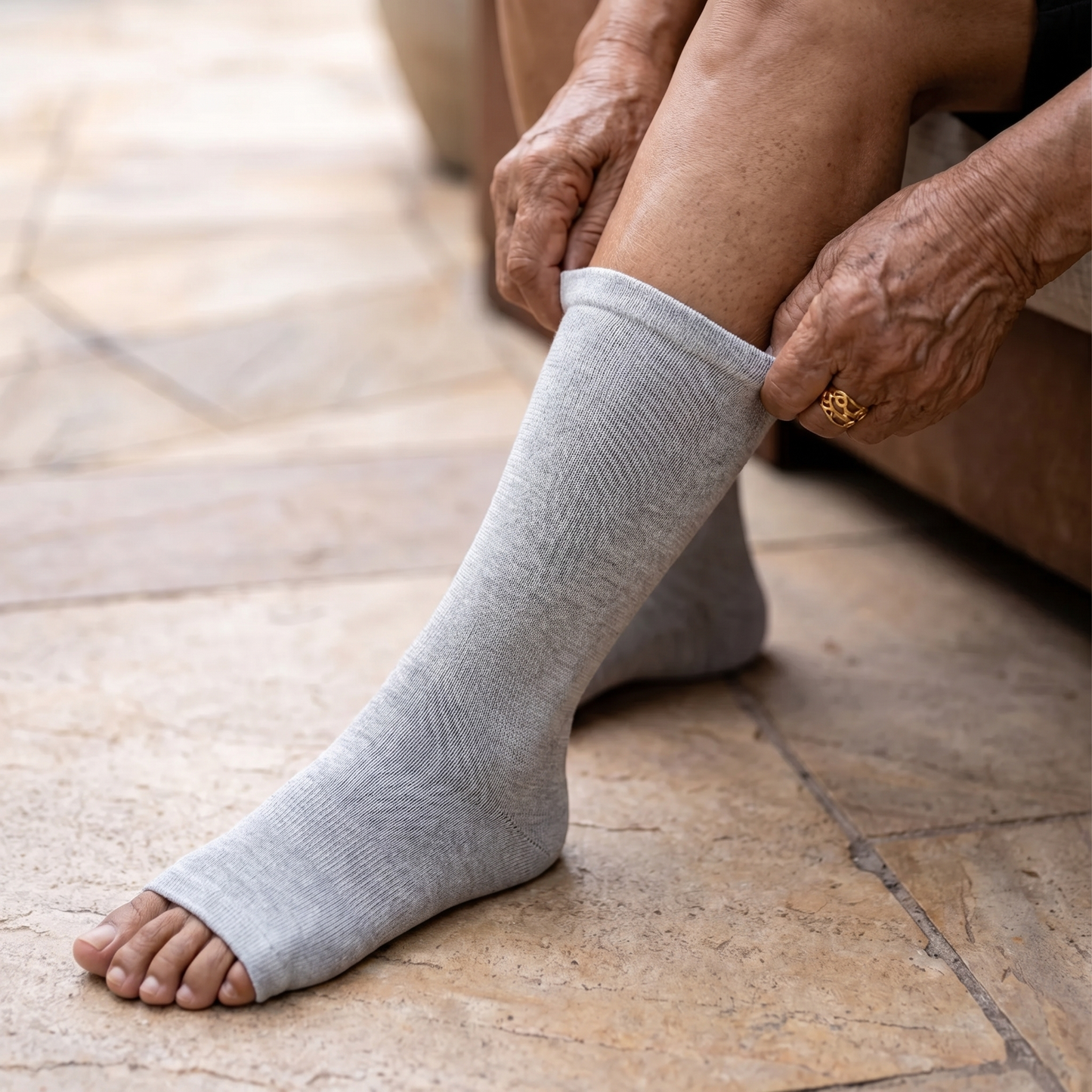 Premium Anti-Fatigue Bamboo Footsleeves